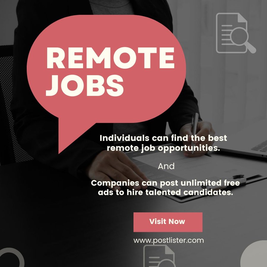 Find Work Opportunity Near You - Explore Remote Jobs and Hire Top Talent for Free.