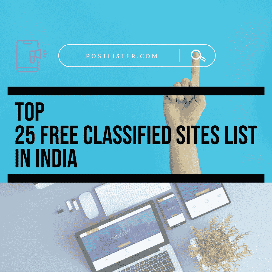 TOP 25 FREE CLASSIFIED ADS LISTING WEBSITES IN INDIA