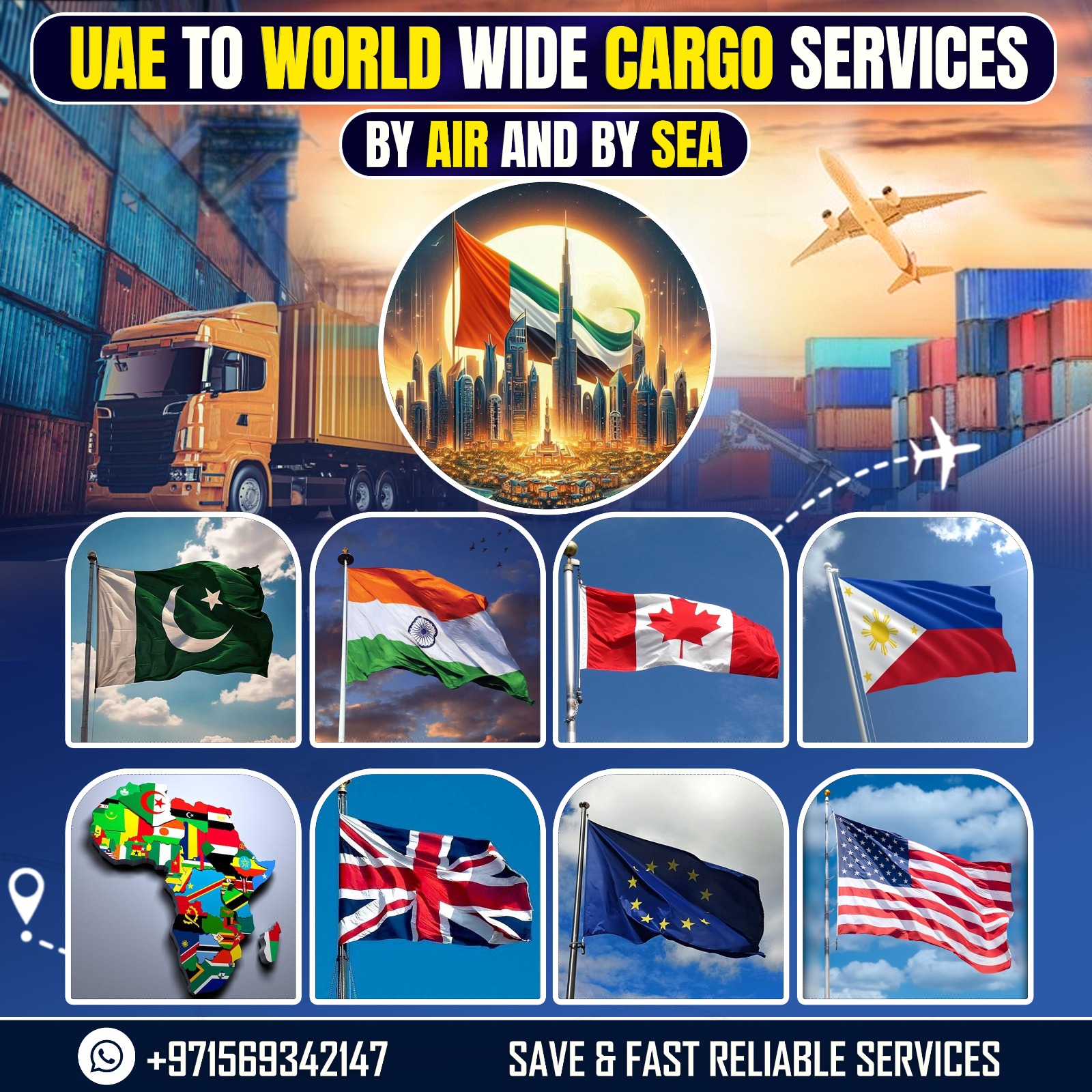 UAE To Worldwide Cargo Service