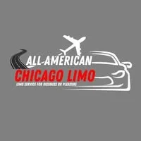 All American Chicago Limousine - Limo to O'Hare, Airport Transportation Service, Corporate Car, Shut logo
