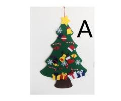 DIY Felt Christmas Tree With Three Dimensional Christmas Tree - 4