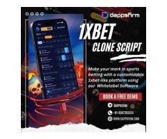 Explore Advanced 1XBet Clone Script with Customizable Features Free Demo