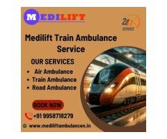 Medilift Train Ambulance in Varanasi Takes Quick Step in Shifting Patients