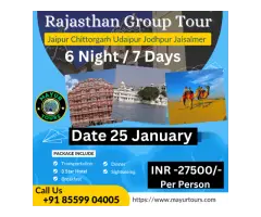 Rajasthan Group Tour Package