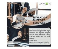 Streamlined Litigation Support Services Legacore Solutions