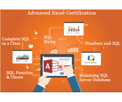 Best Advanced Excel Certification Course in Delhi, Preet Vihar, Navratri Offer 31 Oct