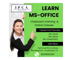 MS-Office Ms-Word, Ms-Excel Ms-PowerPoint Mastery Course