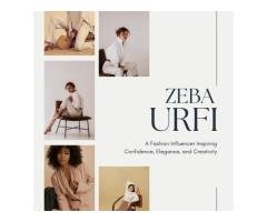 Zeba Urfi Empowering Fashion and Confidence as a Leading Influencer