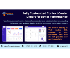 Fully Customized Contact Center Dialer Solutions - KingAsterisk - 1