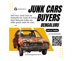 Junk and Scrap Cars Buyers in Bangalore