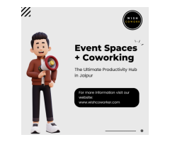 Event Spaces Coworking The Ultimate Productivity Hub in Jaipur