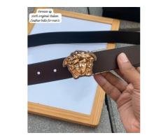 Pure Italian leather belt