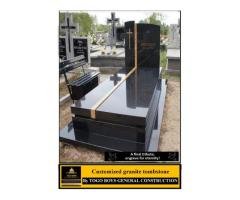 Customized Granite Tombstone