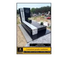 Customized Granite Tombstone - 2