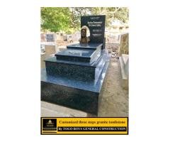 Customized Granite Tombstone - 5