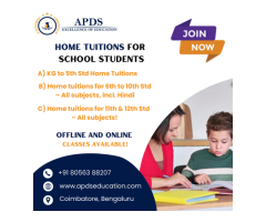 Best Home Tuition Services in Coimbatore