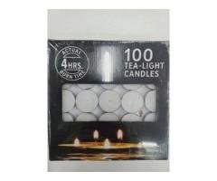 Tealight Candles 4 Hours - AARYAH DECOR