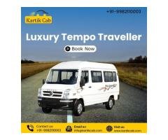 Luxury Tempo Traveller Rental Service in Jaipur for Outstation Travel