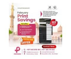 Printers UAE - Best Printers Rental Services in Abu Dhabi