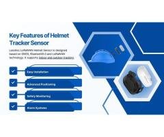 LoRaWAN Helmet Safety Tracker - Construction Site Lonely Worker Tracking - 4