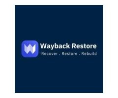 Wayback Restore - 20 full website Restoration