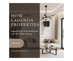 How Lagenda Properties Supports First-Time Homebuyers with Affordable Housing