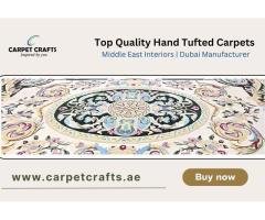 Top-Quality Hand Tufted Carpets for Middle East Interiors Dubai Manufacturer