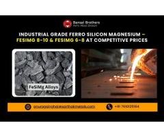 Industrial Grade Ferro Silicon Magnesium FeSiMg 8-10 FeSiMg 6-8 at Competitive Prices