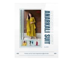 Best Cotton Anarkali Suit Sets at JOVI India - 2
