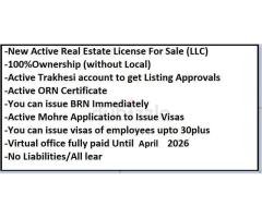 ACTIVE REAL ESTATE BUSINESS LICENSE FOR SALE - 4