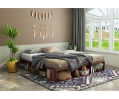 Buy Stylish Wooden Beds Online at Urbanwood - 2