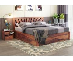 Buy Stylish Wooden Beds Online at Urbanwood - 3