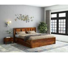 Buy Stylish Wooden Beds Online at Urbanwood - 5