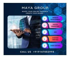 Maya Group Website Design, Content Writing, SEO Digital Marketing - 5