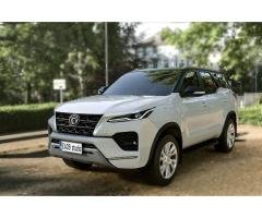 Fortuner car rent for wedding near me