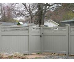 Vinyl Fence Panels Whispering Elegance, Built for Canadian Elements - 2