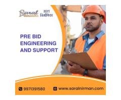 Pre Bid Engineering and Support for Successful Projects