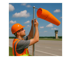Custom-Size Windsocks for Aviation Industrial Applications