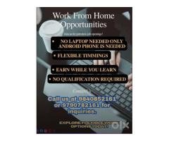 Part time job available contact number