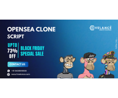 Get Opensea Clone script up to 73% offer at Hivelance Black Friday Sale