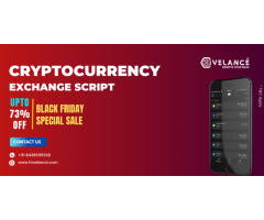 Get Cryptocurrency Exchange script up to 73% offer at Hivelance Black Friday Sale