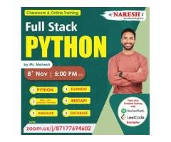 Full stack Python Course Training institute in India 2023
