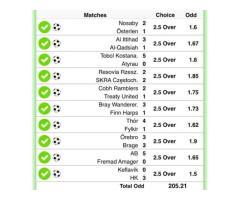 Sure odds for betting - 10