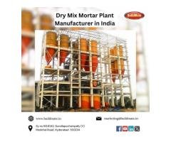 Dry Mix Mortar Plant Manufacturer in India     Buildmate