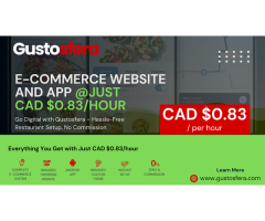 E-Commerce Restaurant Website and App Across Canada Just CAD 0 83 Hour - 3