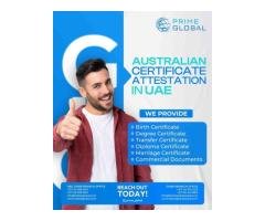Fast Australian Document Legalization Services in UAE