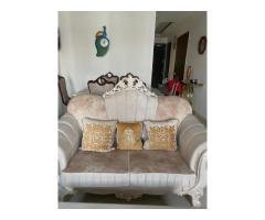 7 seater sofa set with table