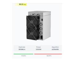 Bitmain Antminer S21XP Hyd,L9,L7,Goldshell AE Max,MicroBT M63S - 3