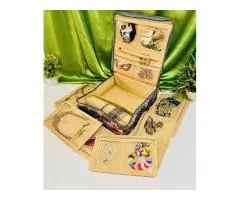 Compact Travel Friendly Jewelry Pouch For Travel