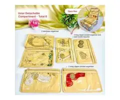 Compact Travel Friendly Jewelry Pouch For Travel - 4